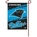 Caseys Carolina Panthers Flag 12x18 Garden Style 2 Sided 3208508362